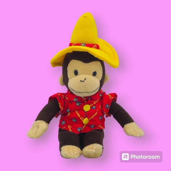 Other - Vintage Curious George Stuffed Animal Plush